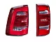 GTR Lighting Carbide LED Tail Lights; Black Housing; Red Lens (10-18 RAM 2500)