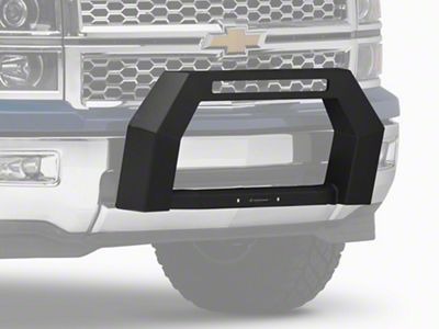 Hammerhead Bull Bar with 21.50-Inch LED Light Bar Cutout; Black (14-18 Silverado 1500)