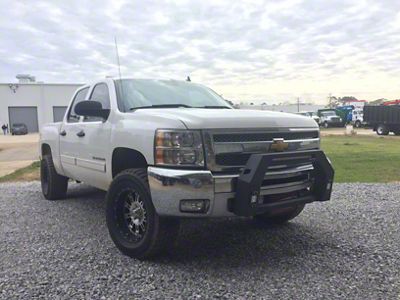 Hammerhead Bull Bar with LED Light Openings; Black (07-13 Silverado 1500)