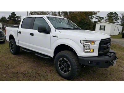 Hammerhead Cab Length Running Boards; Black (15-25 F-150 SuperCrew)