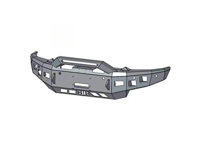 Hammerhead Winch Front Bumper with Brush Guard (19-24 RAM 1500, Excluding Rebel & TRX)