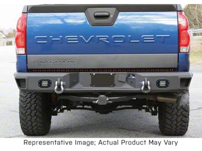 Hammerhead Rear Bumper with Flush Mount Reverse Light Cutouts (99-06 Silverado 1500 Fleetside)