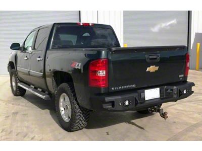 Hammerhead Rear Bumper with Flush Mount Reverse Light Cutouts (07-13 Silverado 1500)