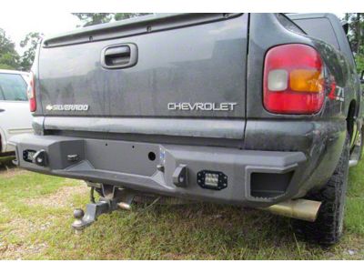 Hammerhead Rear Bumper with Flush Mount Reverse Light Cutouts (99-05 Silverado 1500 Stepside)