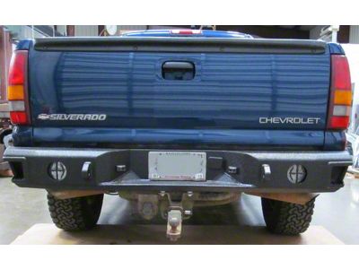 Hammerhead Rear Bumper with Round Reverse Light Cutouts (99-06 Silverado 1500 Fleetside)