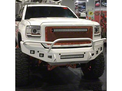 Hammerhead Low Profile Non-Winch Front Bumper with PreRunner Guard (15-19 Sierra 2500 HD)