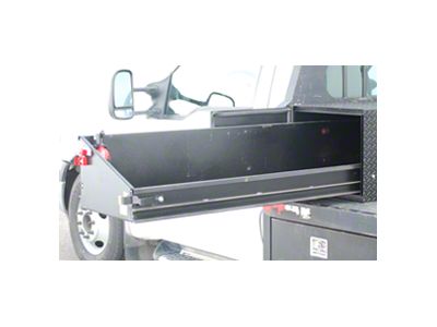 Flat Bed Square Tool Box; Black; 17 x 21 x 78 (Universal; Some Adaptation May Be Required)