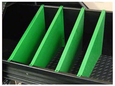 Flat Bed Tool Box Divider; 4-Pack