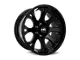 Hardrock Offroad BloodShot Xposed Gloss Black 6-Lug Wheel; 20x12; -44mm Offset (07-13 Silverado 1500)