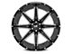Hardrock Offroad Painkiller Xposed Gloss Black Milled 8-Lug Wheel; 22x12; -44mm Offset (03-09 RAM 2500)