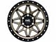 Hardrock Offroad H105 Matte Bronze 6-Lug Wheel; 17x9; -12mm Offset (07-13 Sierra 1500)