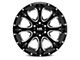 Hardrock Offroad Bloodshot Xposed Gloss Black 6-Lug Wheel; 24x14; -76mm Offset (07-13 Silverado 1500)
