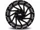 Hardrock Offroad Crusher Gloss Black Milled 6-Lug Wheel; 20x12; -44mm Offset (07-13 Silverado 1500)