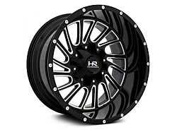 Hardrock Offroad Overdrive Gloss Black 6-Lug Wheel; 20x12; -51mm Offset (07-13 Silverado 1500)