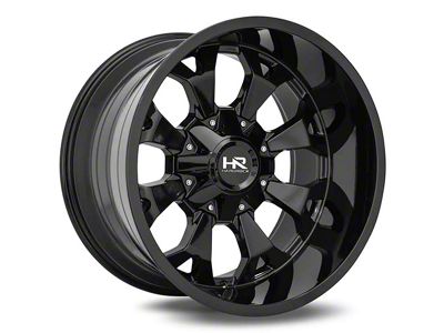 Hardrock Offroad Devastator Gloss Black 6-Lug Wheel; 20x10; -19mm Offset (07-14 Tahoe)