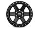 Hardrock Offroad H104 Matte Black 6-Lug Wheel; 17x9; 1mm Offset (07-14 Tahoe)