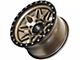 Hardrock Offroad H105 Matte Bronze 6-Lug Wheel; 17x9; -12mm Offset (07-14 Tahoe)