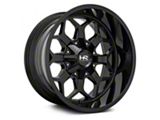 Hardrock Offroad Indestructible Gloss Black 6-Lug Wheel; 22x10; -25mm Offset (07-14 Tahoe)