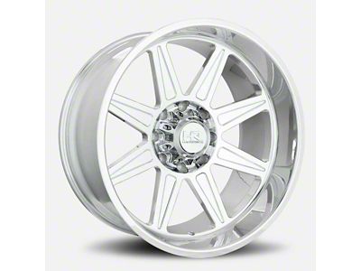 Hardrock Offroad H906 Polished 8-Lug Wheel; 24x12; -51mm Offset (08-10 F-250 Super Duty)
