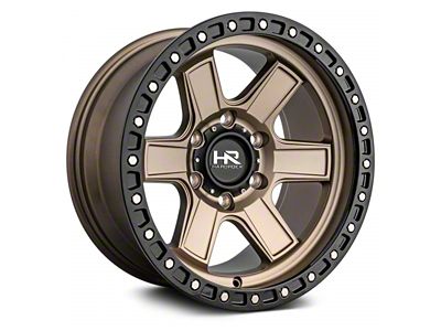 Hardrock Offroad H104 Matte Bronze 6-Lug Wheel; 17x9; -12mm Offset (09-14 F-150)