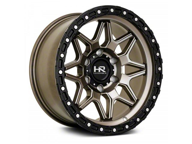 Hardrock Offroad H105 Matte Bronze 6-Lug Wheel; 17x9; -12mm Offset (09-14 F-150)