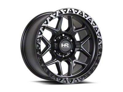 Hardrock Offroad H107 Matte Black 6-Lug Wheel; 17x9; -12mm Offset (09-14 F-150)