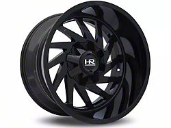 Hardrock Offroad Crusher Gloss Black 5-Lug Wheel; 20x10; -19mm Offset (09-18 RAM 1500)