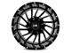 Hardrock Offroad Overdrive Gloss Black 6-Lug Wheel; 20x12; -51mm Offset (14-18 Sierra 1500)