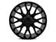 Hardrock Offroad Affliction Gloss Black 6-Lug Wheel; 22x10; -19mm Offset (14-18 Silverado 1500)
