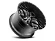 Hardrock Offroad Affliction Gloss Black Milled 6-Lug Wheel; 22x10; -19mm Offset (14-18 Silverado 1500)