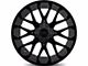 Hardrock Offroad Affliction Gloss Black 6-Lug Wheel; 20x9; 0mm Offset (14-18 Silverado 1500)