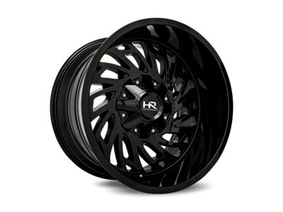Hardrock Offroad H709 Gloss Black 6-Lug Wheel; 20x9; 0mm Offset (14-18 Silverado 1500)