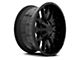 Hardrock Offroad Affliction Gloss Black 6-Lug Wheel; 22x10; -19mm Offset (15-20 F-150)