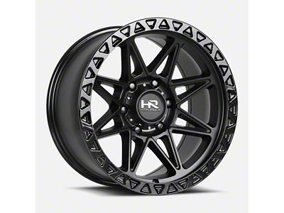 Hardrock Offroad H109 Matte Black 6-Lug Wheel; 17x9; -12mm Offset (15-20 F-150)