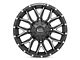 Hardrock Offroad H700 AFFLICTION Black Milled 6-Lug Wheel; 20x9; 0mm Offset (15-20 F-150)