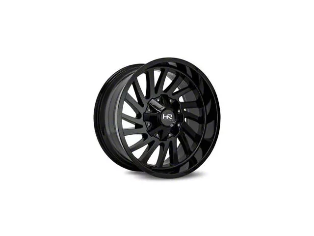 Hardrock Offroad Overdrive Gloss Black 6-Lug Wheel; 22x10; -25mm Offset (15-20 F-150)