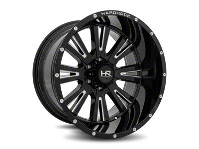 Hardrock Offroad Painkiller Xposed Chrome 8-Lug Wheel; 24x14; -76mm Offset (15-19 Sierra 2500 HD)
