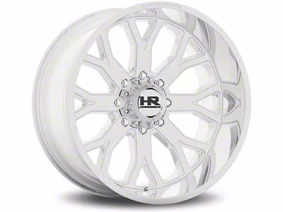 Hardrock Offroad H504 Slammer Xposed Chrome 8-Lug Wheel; 22x12; -44mm Offset (15-19 Silverado 2500 HD)