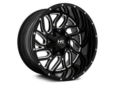 Hardrock Offroad Destroyer Gloss Black 6-Lug Wheel; 20x12; -51mm Offset (15-20 Tahoe)