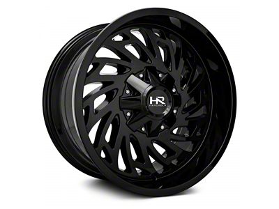 Hardrock Offroad Attack Gloss Black 8-Lug Wheel; 20x10; -19mm Offset (17-22 F-250 Super Duty)