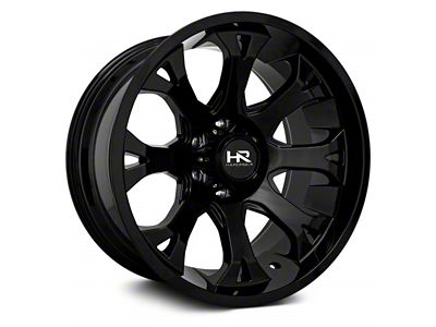 Hardrock Offroad BloodShot Xposed Gloss Black 8-Lug Wheel; 22x12; -44mm Offset (17-22 F-250 Super Duty)