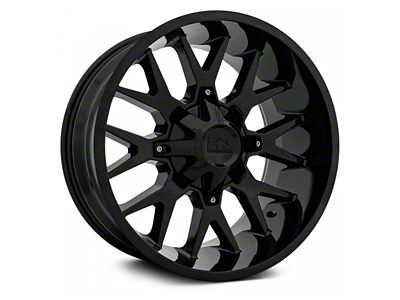 Hardrock Offroad Affliction Gloss Black 8-Lug Wheel; 20x10; -19mm Offset (23-25 F-250 Super Duty)