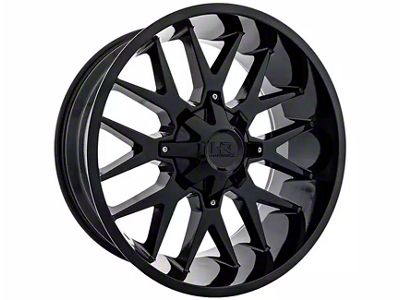 Hardrock Offroad Affliction Gloss Black 8-Lug Wheel; 20x9; 0mm Offset (23-25 F-250 Super Duty)