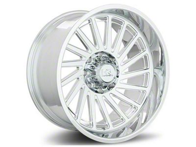 Hardrock Offroad H905 Polished 8-Lug Wheel; 22x12; -51mm Offset (23-25 F-250 Super Duty)