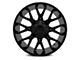 Hardrock Offroad Affliction Gloss Black 6-Lug Wheel; 22x10; -19mm Offset (99-06 Sierra 1500)