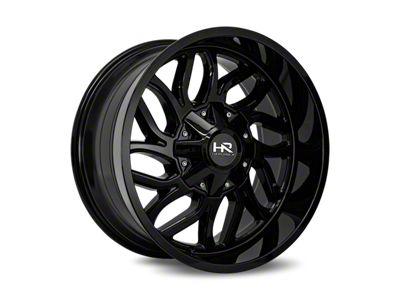 Hardrock Offroad H705 Gloss Black 6-Lug Wheel; 20x10; -19mm Offset (99-06 Sierra 1500)