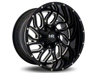Hardrock Offroad Destroyer Gloss Black 6-Lug Wheel; 22x10; -25mm Offset (99-06 Silverado 1500)