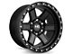 Hardrock Offroad H104 Matte Black 6-Lug Wheel; 17x9; -12mm Offset (99-06 Silverado 1500)