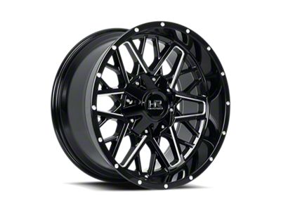 Hardrock Offroad Horseshoe Gloss Black 6-Lug Wheel; 20x9; 20mm Offset (99-06 Silverado 1500)