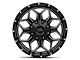 Hardrock Offroad Indestructible Gloss Black Milled 6-Lug Wheel; 22x10; -25mm Offset (99-06 Silverado 1500)